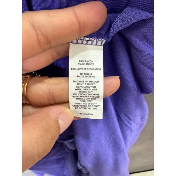 Kidpik Girls A-Line Pleated Dress Size‎ Medium 10 Purple Knee Length - Picture 4 of 5